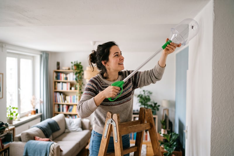 Spinnen im Haus und der Wohnung loswerden: So geht es